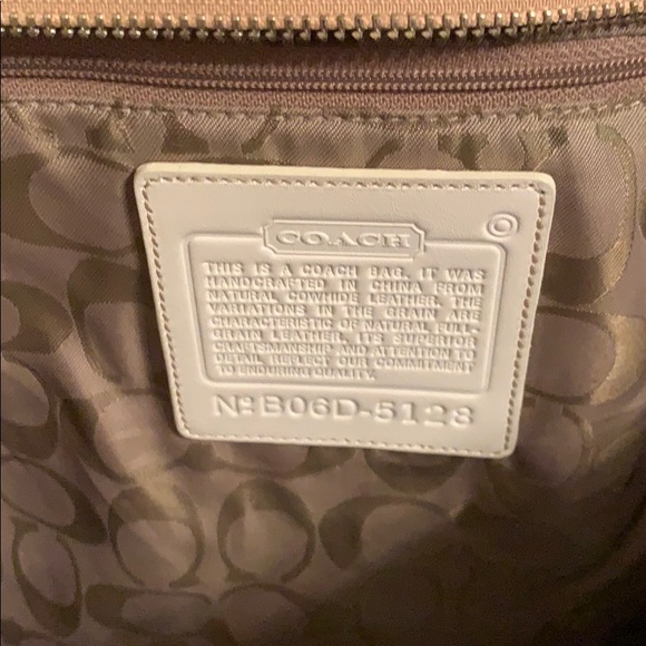 Coach Leather Shoulder Bag - Picture 7 of 8